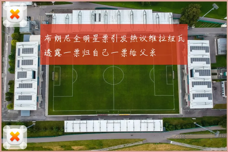 布朗尼全明星票引发热议维拉纽瓦透露一票归自己一票给父亲